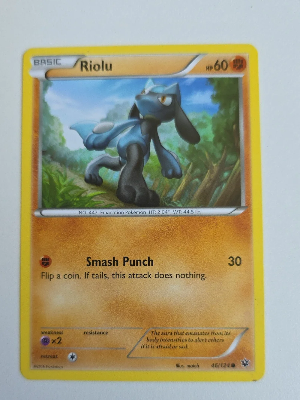 Pokemon Riolu And Lucario Trading Cards